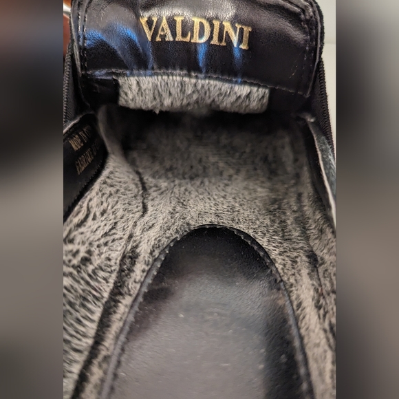 Valdini black suede wedges 7 - Picture 5 of 5